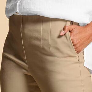 J. Jill Curvy-Fit Pants - Cashew - 18T - NWT